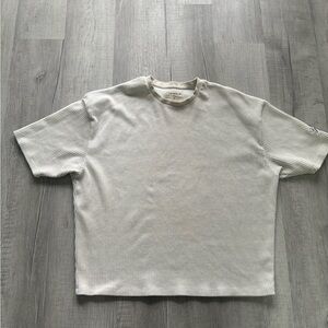 YoungLA Corduroy (421) Supersized Tee Men’s Size Medium Off White Color